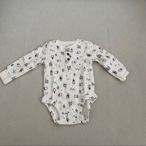 Carters long sleeve onesie